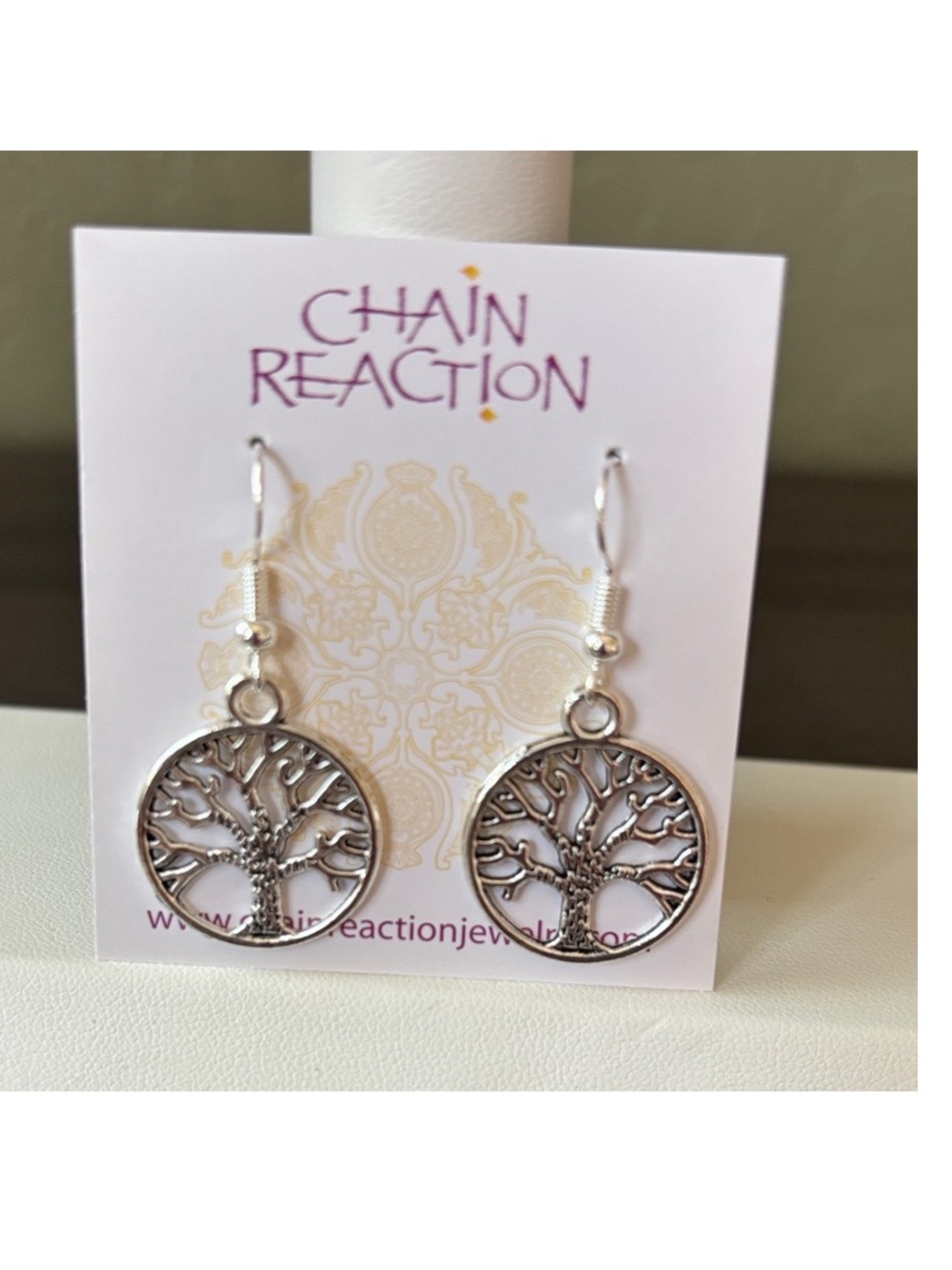 Tree of Life Earrings‎ NWT